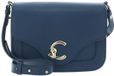 COCCINELLE Leren schoudertas C-Me Crossbody Bag Deep Blue