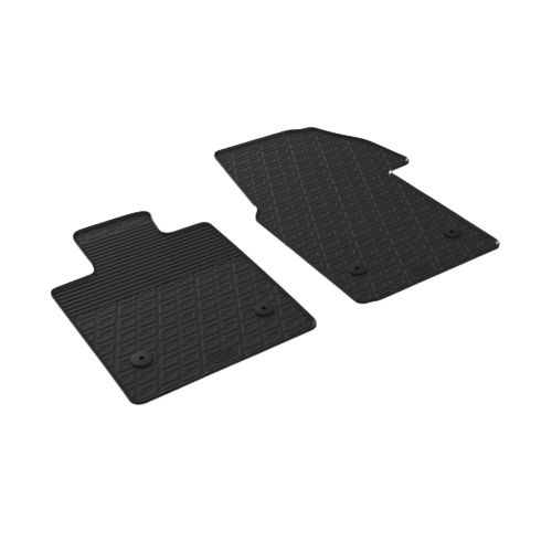 Rubbermatten Volkswagen Transporter T7 Multivan 2022- (G-Design 2-delig + montageclips)