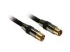 Metronic 419002 Antennekabel 5 m Zwart
