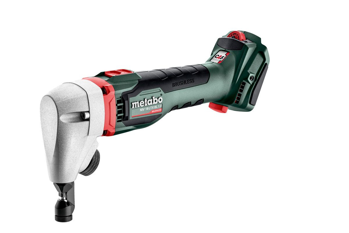 Metabo NIV 18 LTX BL 1.6 Accu Knabbelschaar 18V (excl. accu's en oplader)