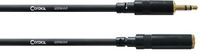 Cordial Essentials - Gebalanceerde Verlengkabel - REAN Mini-Jack 3,5 mm Male naar Female - 3 m