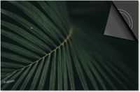 Dietrix Inductie beschermer 71x52 - afdekplaat inductie mat - Dietrix Kookplaat beschermer - DELUXE - Leaves - 18 Bladeren puntig