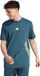 adidas Sportswear Future Icons 3-Stripes T-shirt Heren Turquoise S
