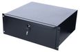 Merkloos 19 Inch Lockable Metal Drawer - 4U voor Serverkasten