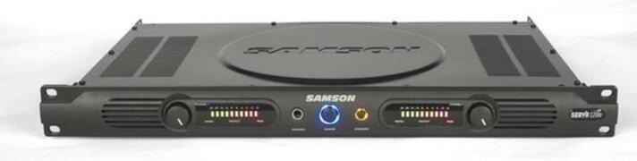 Samson servo 120 a eindversterker 2 x 80 watt