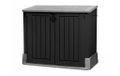 Keter Store-It-Out MIDI Plastic Shed - Black and Grey
