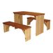 AXI ZidZed XL Picknickset - Hout - Bruin