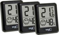 TFA Dostmann 30.5060.01.03 Hygrometer Zwart