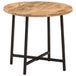 Maison Exclusive Table basse, 45x45x40 cm, bois de manguier massif et fer