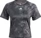 adidas Performance Train Essentials AOP Flower Tie-Dye T-shirt - Dames - Grijs - L