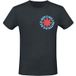 Red Hot Chili Peppers T-shirt - Crest - S tot 3XL - voor Mannen - zwart