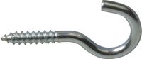 Amig Schroefhaken - 8x - verzinkt staal - 60 mm - zilver