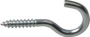 Amig Schroefhaken - 8x - verzinkt staal - 60 mm - zilver