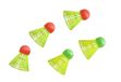 Hudora 5 vervangende shuttlecocks voor badmintonset HS-22.