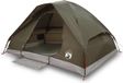 vidaXL Tente dôme 2 personnes imperméable marron