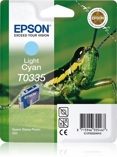 Epson Grasshopper Light Cyan T0335 inktpatroon