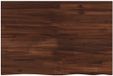 vidaXL Tafelblad Donkerbruin Glas 100 x 60 x 3 cm