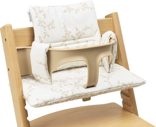Meyco Baby Branches stoelverkleiner meegroei - sand