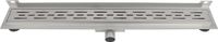 Differnz Douchegoot - Muur flens RVS - 7 x 7 x 70 cm