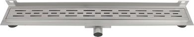 Differnz Douchegoot - Muur flens RVS - 7 x 7 x 70 cm