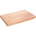 Maison Exclusive - Plateau Marron Clair Bois Chêne Massif Traité