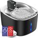 CatElite® Premium Drinkfontein Kat | Stream - Draadloos - Waterdispenser met Sensor en Accu - Incl. 2 Filters - 4L Waterfontein Kat - Kattenfontein - Fluisterstil - RVS Zwart