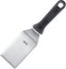 Westmark Professionele spatel, gebogen, stijf, scherpe randen, lemmet: 7 x 11,5 cm, lengte: 28 cm, RVS/kunststof, Master Line, zwart/zilver