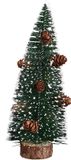 OEM Bol Mini-kerstboom met houten voet