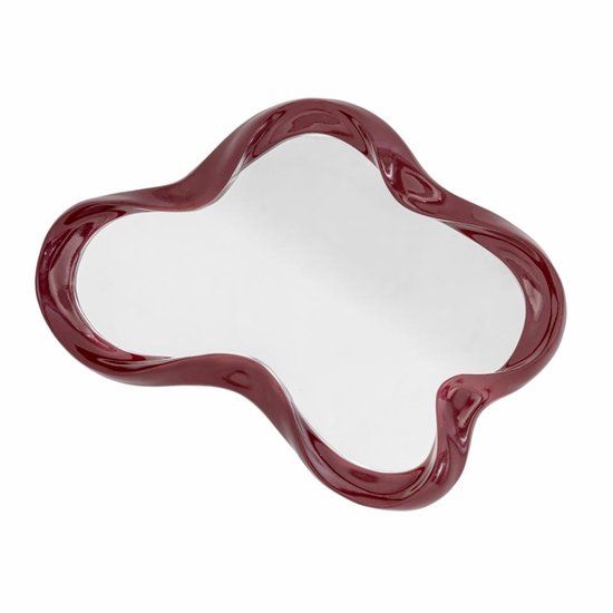 Bloomingville Wandspiegel Violeta Rood