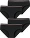 SCHIESSER Onderbroek ' Long Life Rib ' zwart