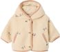 Vertbaudet Baby sherpijas met capuchon vanille