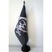 AZ FLAG Tafelvlag Piraat Deadman Chest 21x14 cm Polyester 100D Plastic Voet