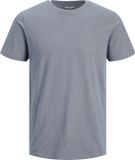 Jack & Jones T-shirt Jjeorganic Melange Tee Ss O-neck No 12222887 Flint Stone/melange Mannen Maat - L