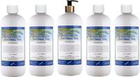 Claudius Cosmetics B.V. Bodylotion Natural Spa 1 Liter - met gouden pomp - set van 5 stuks - Voordeelverpakking