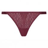 Calvin Klein Underwear Slips Polyamide/Elastaan Paars Maat M