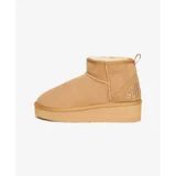 Superdry Suède Sherpa Laarsjes met Plateauzool Dames