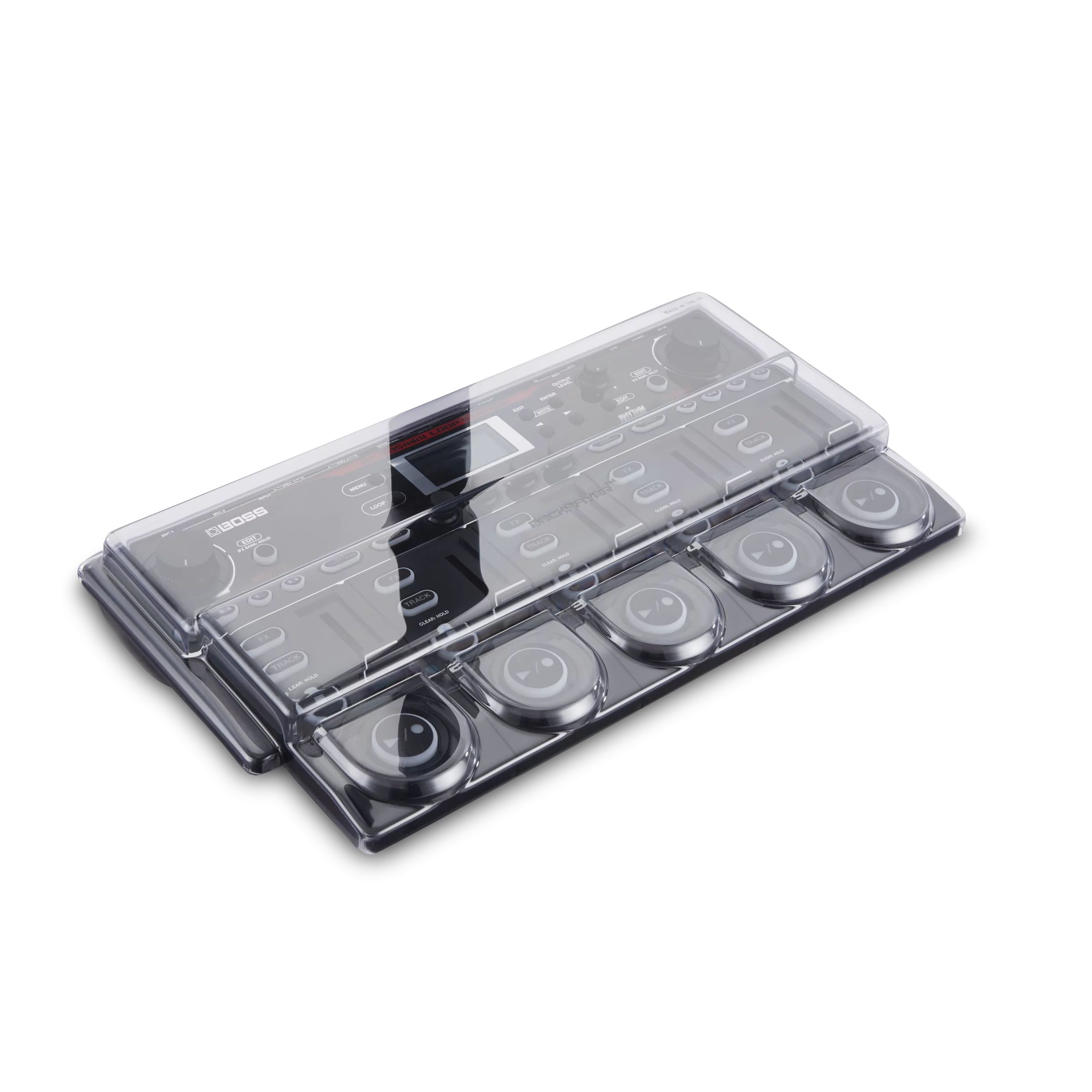 Decksaver Cover voor Boss RC-505 MK2 - Transparant