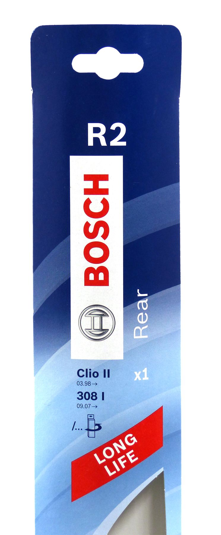 Bosch Ruitenwisser Achter Clio II - Zwart - 646902