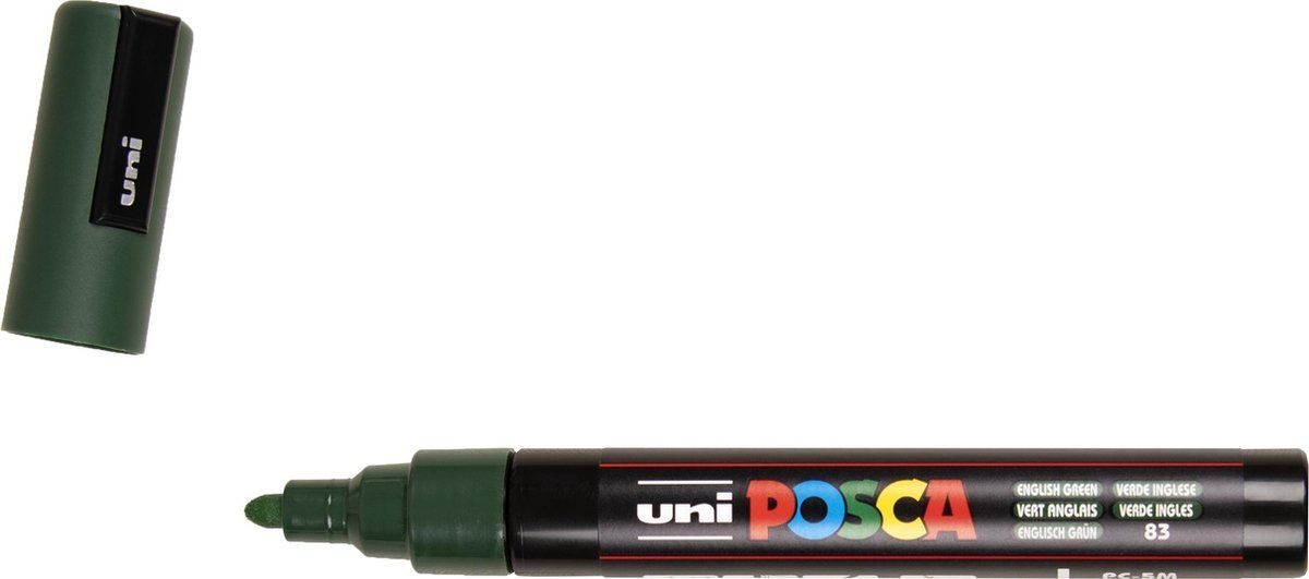 Posca PC-5M 83 Engels Groen - 4902778262559