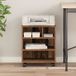 vidaXL Imprimante support Vieux bois 41 x 32 x 48 cm Bois traité