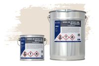 Wixx 2K Epoxy 650 Extreme Betoncoating - 10L - RAL 9001 | Crème blanc