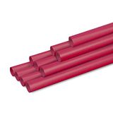 Clairefontaine 95708Cpack - Een Doos van 10 Rollen Gerecycled Gekleurd Kraft - Afmetingen: 3x0,70m - Gerecycled Kraft 65g - Kleur: Opera Rood