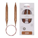 KnitPro Ginger Houten Breinaalden Rond, 100cm, 15mm