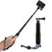 GlasFlength Telescopische Selfie Stick voor GoPro Hero 12 11 10 9 8 Black, Insta360/X3/One DJI Mini 3 Pro en andere actiecamera's (aluminiumlegering)