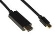 LINK LKMDPH2003 Mini-DisplayPort-kabel → HDMI® 2 m, compatibel met pc, notebook, monitor, HDTV, 3 stuks