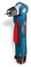 Bosch Professional Bosch GWB 10,8V Li Accu Haakse Boormachine - Zwart/Blauw/Rood