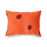 BonaMaison Oranje-Bordeaux Decoratieve Kussensloop, Kussenhoezen Bank, Decoratieve Kussenhoesjes, Kussensloop; Sofa, Slaapkamer, Kantoor, Auto 45x60 Cm - Ontworpen en vervaardigd in Turkije