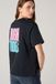 Levi's T-shirt à coupe vintage avec imprimé - Femme - L - Bleu / High Tides Anthracite Night