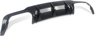 Happiq Diffuser Lip Stratos - Lèvre de diffuseur de pare-chocs arrière - Pour Mercedes C-Klasse W204/C204 - Aspect carbone - Style C63 Coupé - Accessoires auto