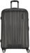 Polestream (STRZ) Polestream Moonrock 4 wielen Trolley L 78 cm met uitbreidingsplooi - Harde bagage - TSA slot - black brushed